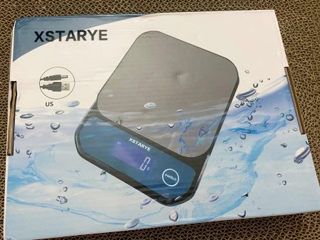 XSTARYE electronic kitchen scale,2lb Digital Kitchen Scale Weight Grams and oz , Stainless Steel and Tempered Glass Online