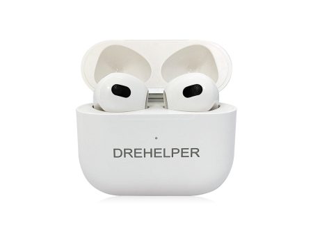 DREHELPER Wireless Earbuds Bluetooth 5.0 Headphone,CVC 8.0 Noise Cancellation Headsets,Pop-ups Auto Pairing in-Ear Earphone Mic Waterproof (IPX5) for iPhone Android PC,(White) For Sale