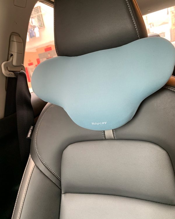 Rilycay car seat headrest,Chairs Neck Rest Back Pillow Pain Relief Supports Car Travel Pillow with Adjustable Elastic Strap Head Protector on Sale