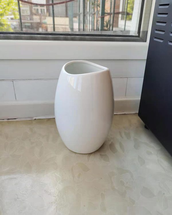 Anguipie vase,Modern Farmhouse Decorative Off-White,Rustic Home Déco on Sale