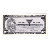 S8-D-CZ1 White C 1985 Canadian Tire Coupon 25 Cents Uncirculated Hot on Sale