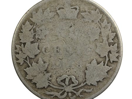 1888 Obv. 3 Canada 50-cents Poor $ Discount