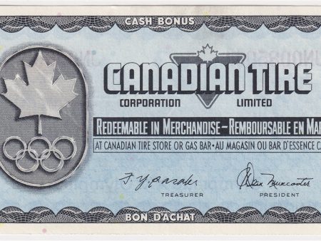 S5-A-JN 1976 Canadian Tire Coupon 3 Cents Uncirculated Online Sale