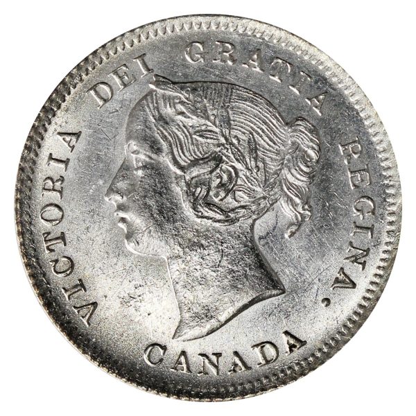 1899 Canada 5-cents Uncirculated (MS-60) $ Hot on Sale