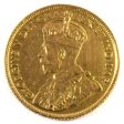 1913 Canada $5 Gold VF-EF (VF-30) Cheap