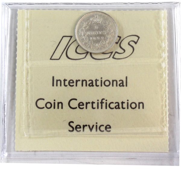 1899 Canada 5-cents ICCS Certified EF-45 on Sale