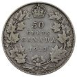 1913 Canada 50-cents Very Good (VG-8) Sale