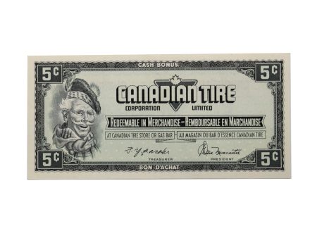 S4-B-QN 1974 Canadian Tire Coupon 5 Cents Extra Fine Online now