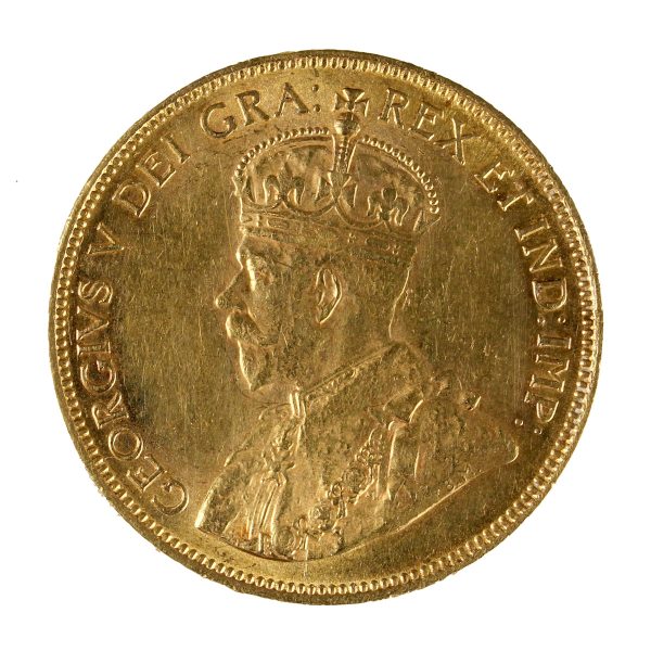 1914 Canada $10 Gold AU-UNC (AU-55) Discount