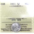 1911 Canada 5-cents ICCS Certified MS-63 (XTQ 589) Discount