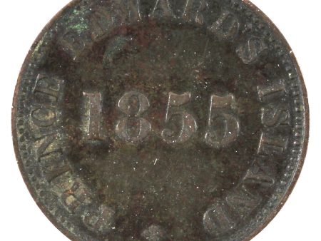 PE-7A1 1855 PEI Self Government & Free Trade Thick Top Fives Token Extra Fine (EF-40) $ For Discount