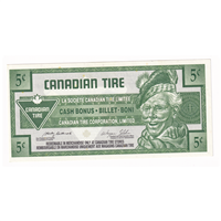 S27-Ba02-90 Replacement 2002 Canadian Tire Coupon 5 Cents Uncirculated For Cheap