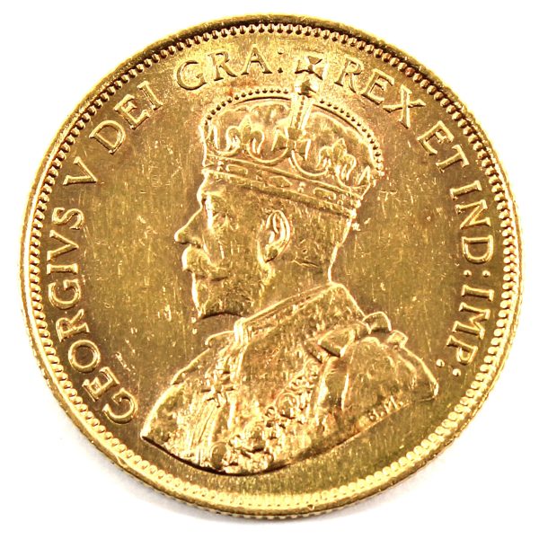 1912 Canada $10 Gold AU-UNC (AU-55) $ Discount