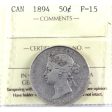 1894 Canada 50-cents ICCS Certified F-15 Sale