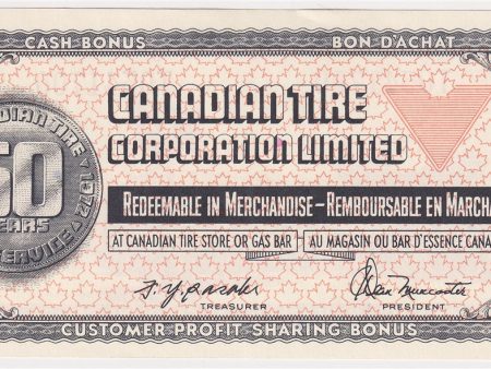 S2-C-T 1972 Canadian Tire Coupon 10 Cents Uncirculated Online Sale