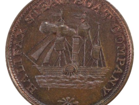 TR-1 Halifax Steamboat Factory Ferry Token Uncirculated (MS-60) $ Cheap