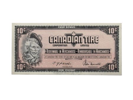 S4-C-PN 1974 Canadian Tire Coupon 10 Cents Extra Fine Online Sale