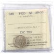 1920 Canada 5-cents ICCS Certified AU-55 Online Hot Sale