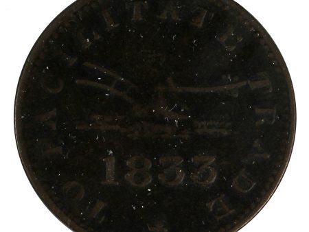 UC-12B2 1833 Upper Canada To Facilitate Trade Half Penny Token VG-F (VG-10) Cheap