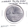 Sudbury, ON, Big Nickel & Laurentian University Aluminum Medallion, Undated Fashion