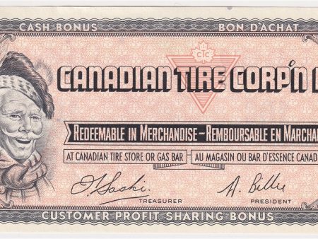 S1-C-L 1961 Canadian Tire Coupon 10 Cents Uncirculated Fashion