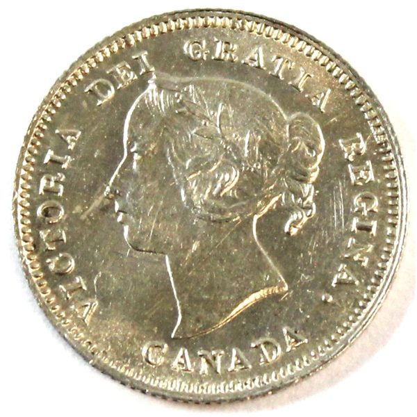 1890H Canada 5-cents UNC+ (MS-62) $ Online Hot Sale