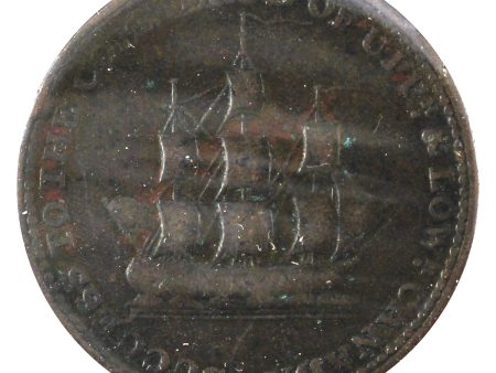 UC-5A1 1812 Upper Canada Sir Isaac Brook Token F-VF (F-15) $ Hot on Sale