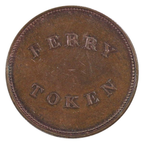 TR-1 Halifax Steamboat Factory Ferry Token Uncirculated (MS-60) $ Cheap