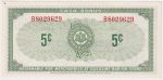 S1-B-B 1961 Canadian Tire Coupon 5 Cents Uncirculated on Sale