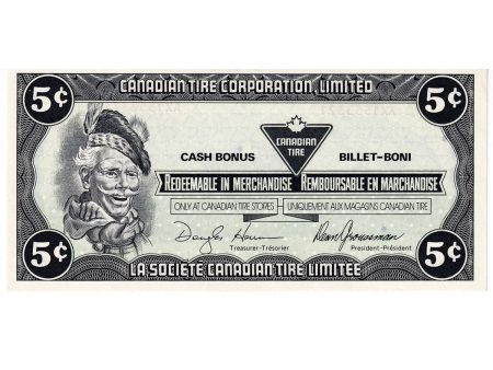 S9-B-AX 1987 Canadian Tire Coupon 5 Cents AU-UNC Online Sale