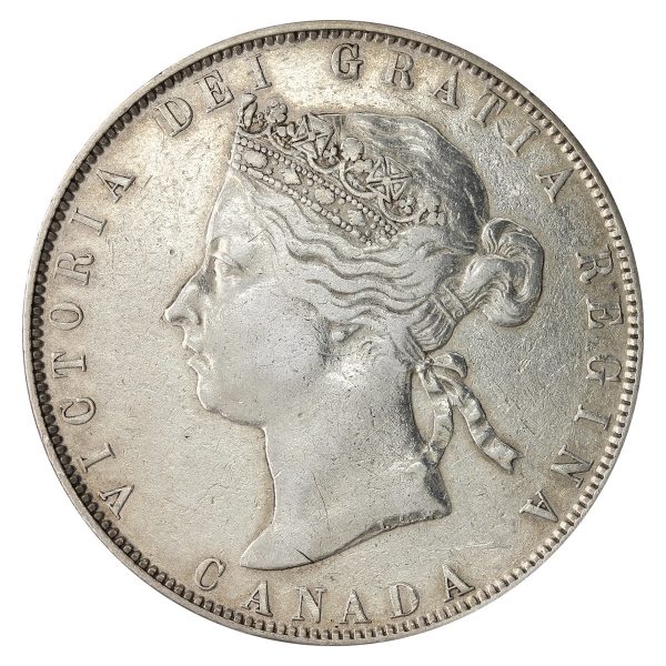 1870 LCW Canada 50-cents VF-EF (VF-30) $ Hot on Sale