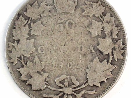 1902 Canada 50-cents Good (G-4) For Cheap