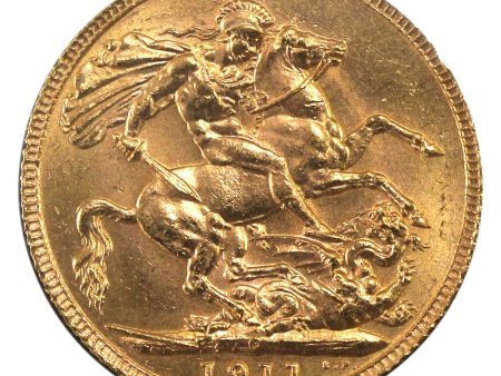 1911C Canada Gold Sovereign UNC+ (MS-62) Sale