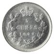 1899 Canada 5-cents ICCS Certified AU-58 Hot on Sale