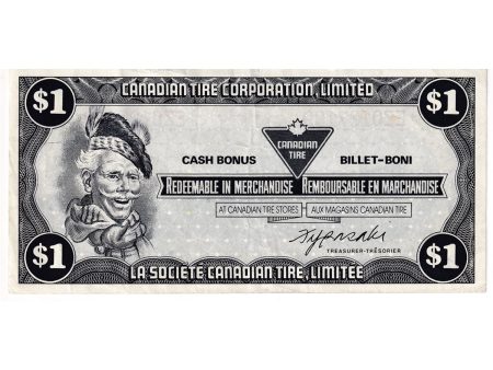 S6-F-EZ 1985 Canadian Tire Coupon $1.00 VF-EF For Discount