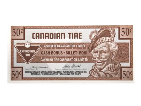 S17-Ea-*0 Replacement 1992 Canadian Tire Coupon 50 Cents Uncirculated Cheap