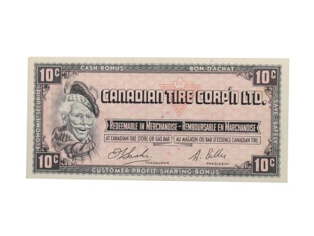 S1-C-L 1961 Canadian Tire Coupon 10 Cents VF-EF Online Sale