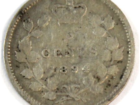 1894 Canada 5-cents G-VG (G-6) Hot on Sale