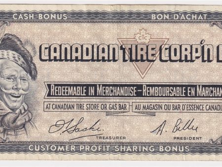 S1-E-E 1961 Canadian Tire Coupon 50 Cents VF-EF Online now