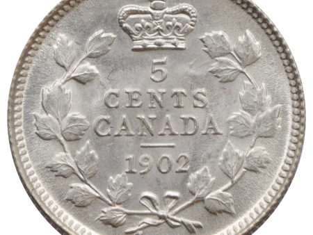 1902 Canada 5-cents Gem Brilliant Uncirculated (MS-65) $ Online now