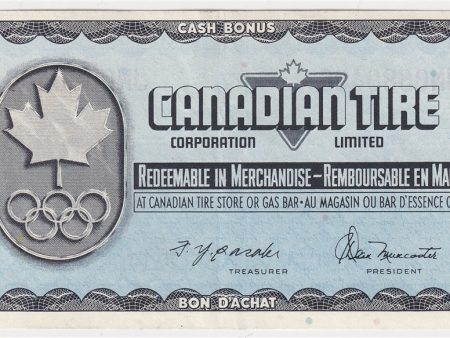 S5-A-JN 1976 Canadian Tire Coupon 3 Cents Extra Fine Discount