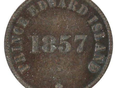 PE-7C2 1857 PEI Self Government and Free Trade Token F-VF (F-15) Cheap