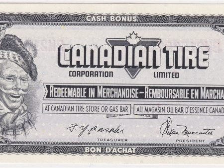 S4-D-BM2 Orange Serial # 1974 Canadian Tire Coupon 25 Cents Uncirculated For Sale