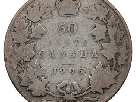 1905 Canada 50-cents G-VG (G-6) $ For Discount