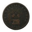 UC-9A1 1820 Upper Canada Commercial Change Halfpenny Token F-VF (F-15) Online Hot Sale