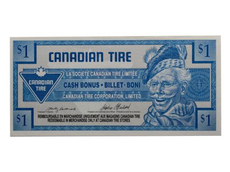 S17-F-00a 1992 Canadian Tire Coupon $1.00 Uncirculated For Sale