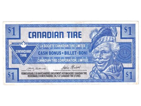 S17-Fa1-*0 Replacement 1992 Canadian Tire Coupon $1.00 Very Fine For Cheap