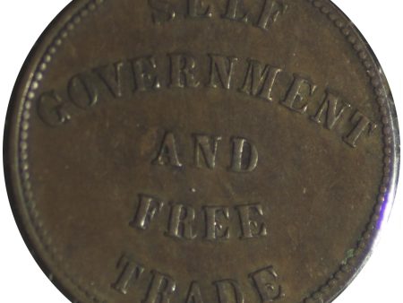 PE-7C2 1857 PEI Self Government & Free Trade Bank Token Very Fine (VF-20) Sale