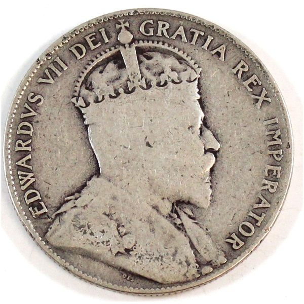 1906 Canada 50-cents G-VG (G-6) Discount