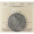 1870 LCW Canada 50-cents ICCS Certified VF-30 Cheap